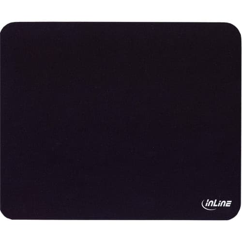 Inline® Maus-Pad Recycled, 230x190x2,5mm, Schwarz