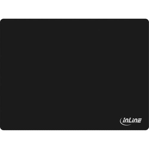 Inline® Maus-Pad, Gaming Pad, 350x260x3mm, Schwarz