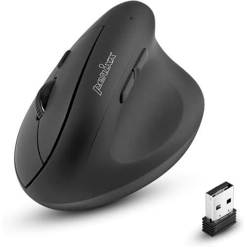 Perixx Perimice-608ii, Kabellose Maus Im Ergo Design