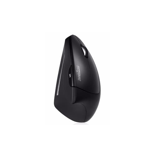 Perixx Perimice-713, Ergonomische Maus, Für Rechtshänder, Vertikal, Schwarz