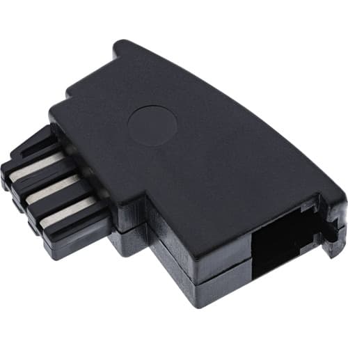 Inline® Tae-F Adapter, Tae-F Stecker Auf Rj11 Buchse, Für Siemens, Telekom Usw.