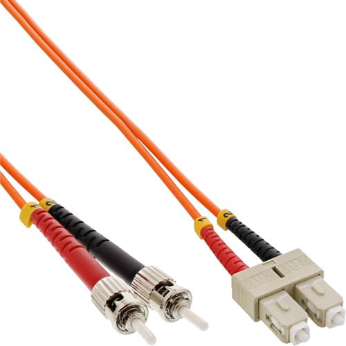 Inline® Lwl Duplex Kabel, Sc/St, 50/125µm, Om2, 15m