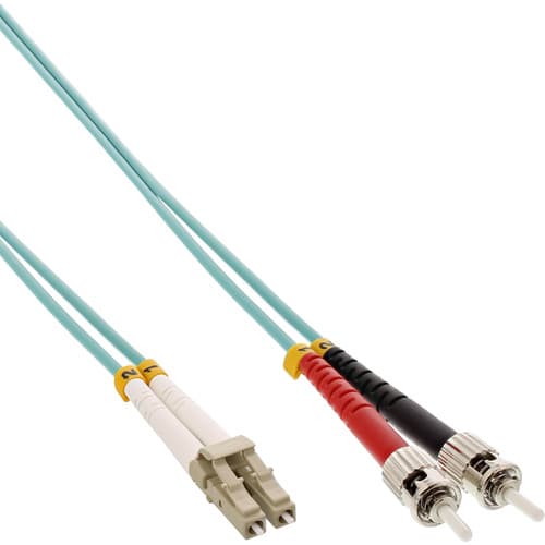 Inline® Lwl Duplex Kabel, Lc/St, 50/125µm, Om3, 10m