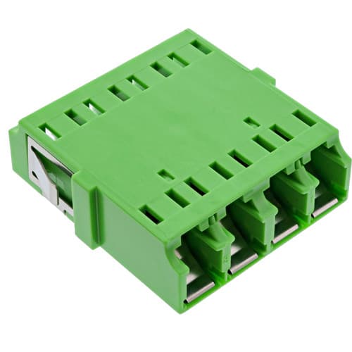Inline® Lwl Kupplung, Quad Lc/Lc, Singlemode, Grün, Keramik-Hülse