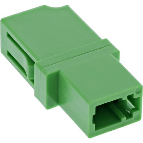 Inline® Lwl Kupplung, Simplex Lc/Lc, Singlemode, Keramik-Hülse, Grün