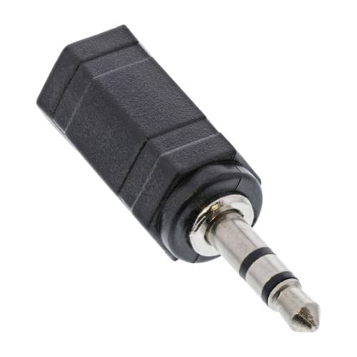Inline® Audio Adapter, 2,5mm Klinke Buchse An 3,5mm Stecker, Stereo