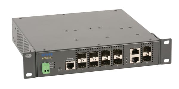 10 Port Gigabit L2 Management Switch, 8 X, 100/1000 Sfp, 2 X Combo Rj45/Sfp