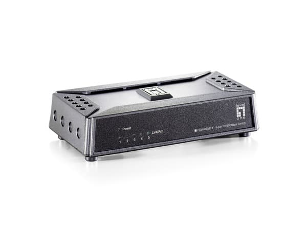 5-Port Fast Ethernet Switch, Ultracompact