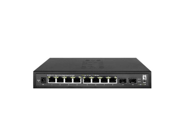 Hilbert 10-Port Gigabit Smart Lite Switch, 8 X Gigabit Rj45 2 X Gigabit Sfp