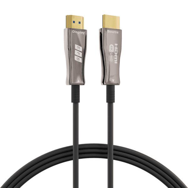 Hdmi Glasfaserkabel Aoc Aktiv 4k60hz 18 Gbit/S, 30m Schwarz Komp. Mit Hdmi 2.0