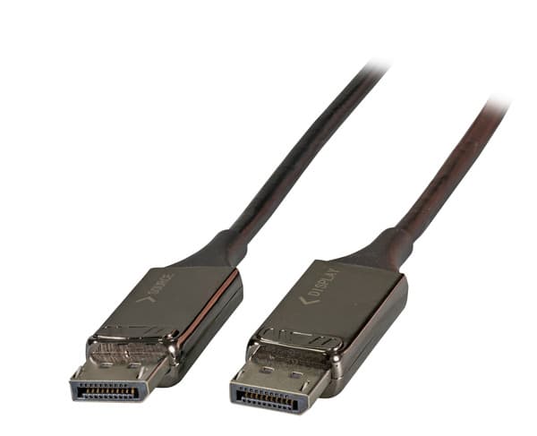 Displayport Aoc Anschlusskabel 8k, St.-St., 50m, Schwarz
