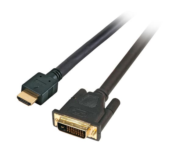 Highspeed Hdmi - Dvi Kabel,Hdmi A - Dvi, 24+1 St-St 3m, Schwarz