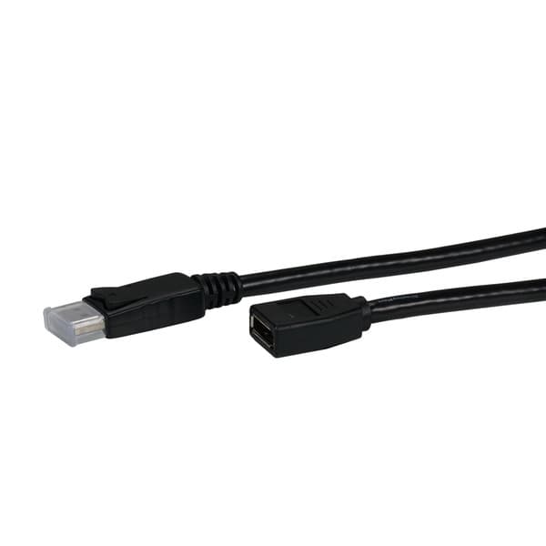 Displayport 1.4 Verlängerungskabel, Dp, Stecker -,Dp Buchse, 8k@60hz, Schwarz, 2