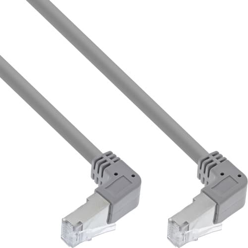 Inline® Patchkabel 2-Seitig Unten Gewinkelt, S/Ftp, Cat.6, 250mhz, Pvc, 1,83m