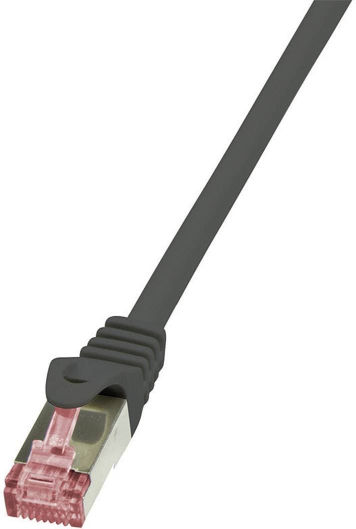 Logilink Patchkabel Cat6 S/Ftp Awg27 Pimf 1,00m Schw.
