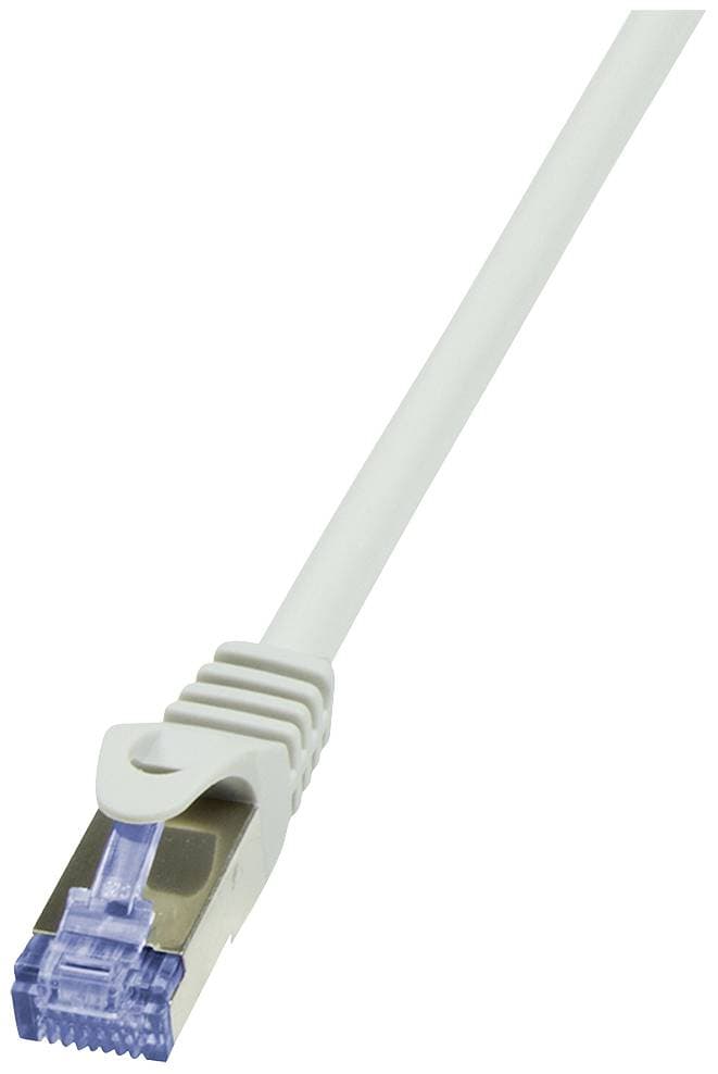 Logilink Patchkabel Cat6a S/Ftp Awg26 Pimf 15,00m Grau