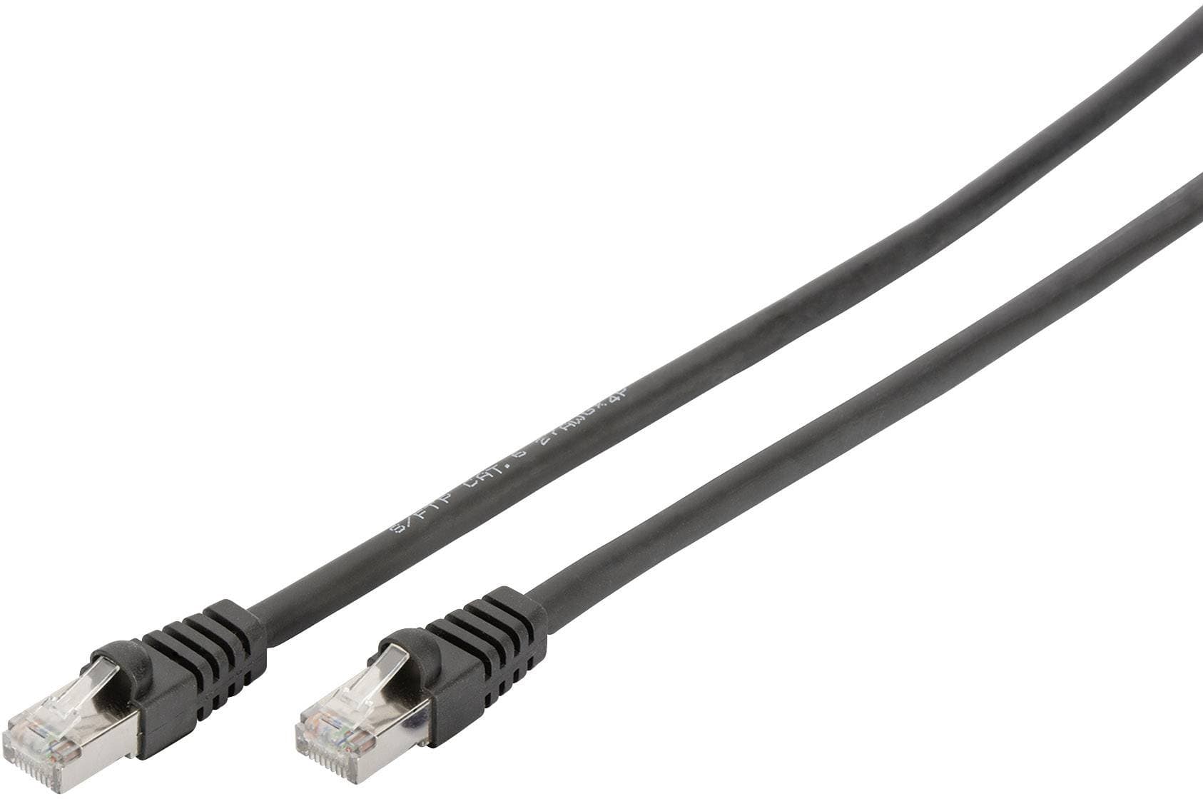 Digitus Patchkabel Cat6 S/Ftp 2xrj45 2.0m Schw. Lszh
