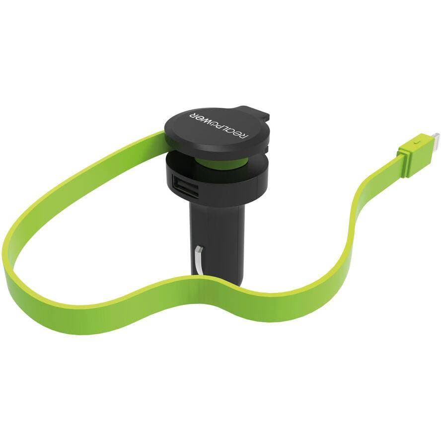 Realpower Kfz-Ladegerät Charger L 2400ma 1xusb 1xlightning