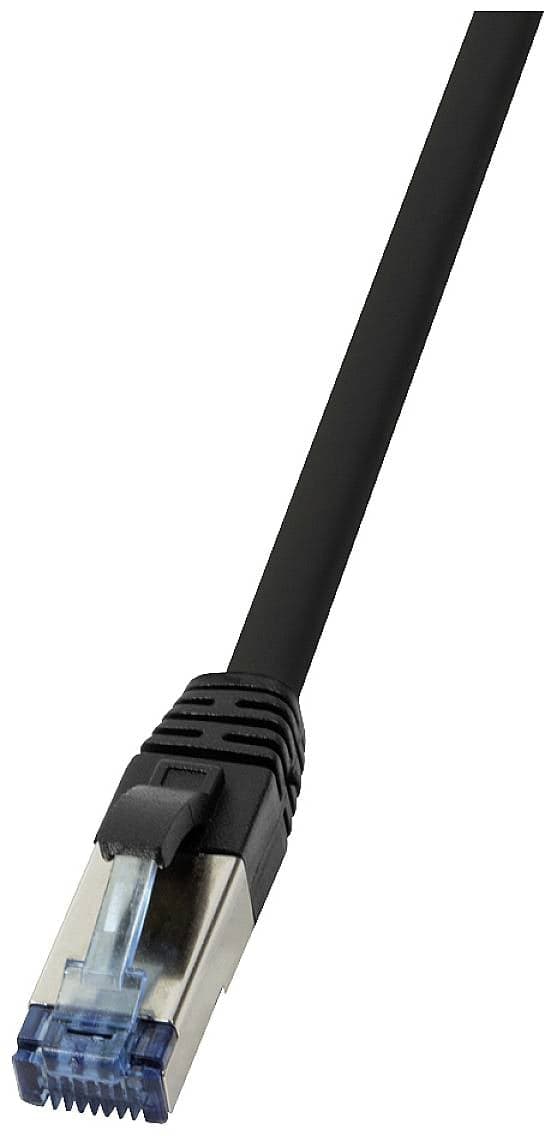 Logilink Patchkabel Cat6a S/Ftp Awg27f.50,00m Industrie Schw