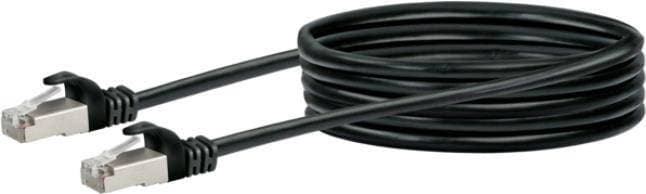 Schwaiger Cat 6 Netzwerkkabel S/Ftp 2,5m Schwarz