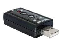 Delock Sound Adapter Extern Usb2.0 Virtual 7.1 24bit 96khz