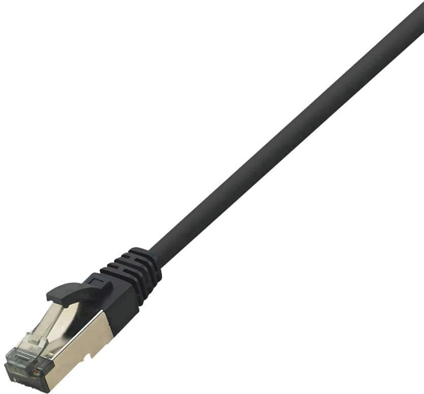 Logilink Premium Cat.8.1 Patchkabel, Schwarz, 10,00m Lszh