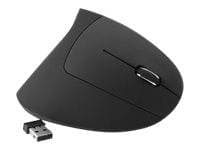 Mediarange Maus Wireless Ergonomische Rechtshänder, Schwarz