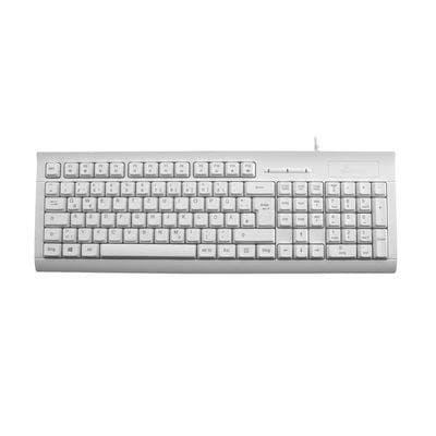 Mediarange Tastatur Usb 2.0 Mit Chip-Kartenlesegerät Weiß