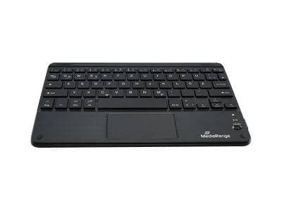 Mediarange Tastatur Wireless 64 Tasten Touchpad De Schwarz