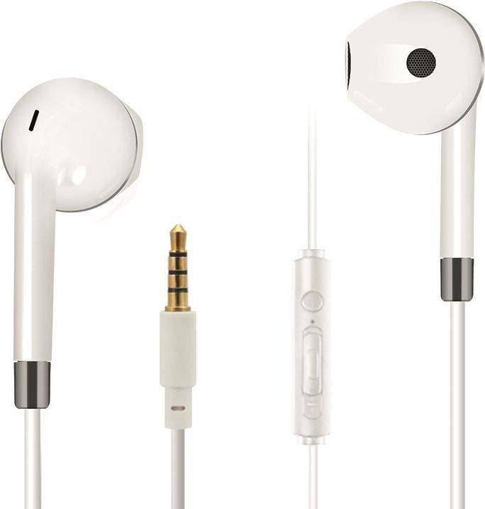 2go In-Ear Stereo-Headset "Comfort" - Weiß/Anthrazit