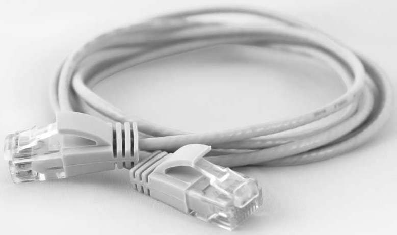 Wantec Patchkabel Utp Cat6a D=2,8mm 5,00m Weiß