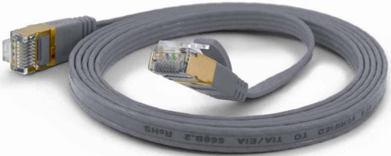 Wantec Patchkabel Ftp Cat6 Q=1,6x6,5mm 0,25m Grau