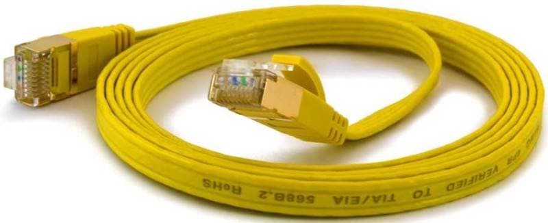 Wantec Patchkabel Ftp Cat6 Q=1,6x6,5mm 0,20m Gelb