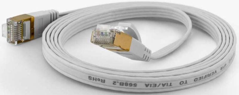 Wantec Patchkabel Ftp Cat6 Q=1,6x6,5mm 5,00m Weiß