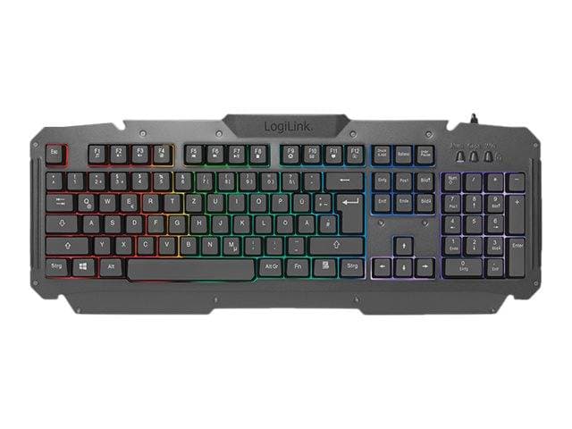 Logilink Gaming-Set Aus Tastatur, Maus Und Mauspad
