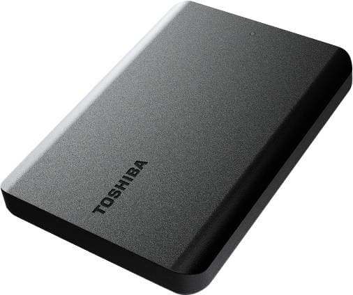 Toshiba 6.3cm 2tb Usb3.2 Canvio Basics Black New Extern Retail