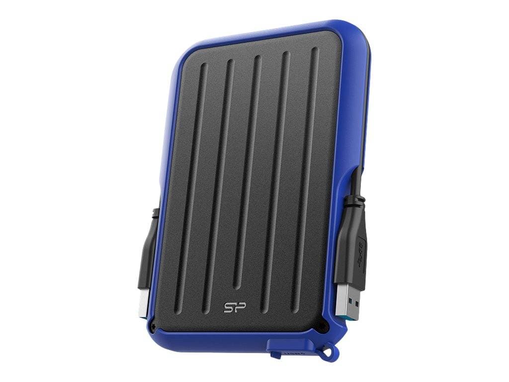 Silicon Power 6.3cm 1tb Usb3.2 A66 Water-Res. Blue Extern Retail