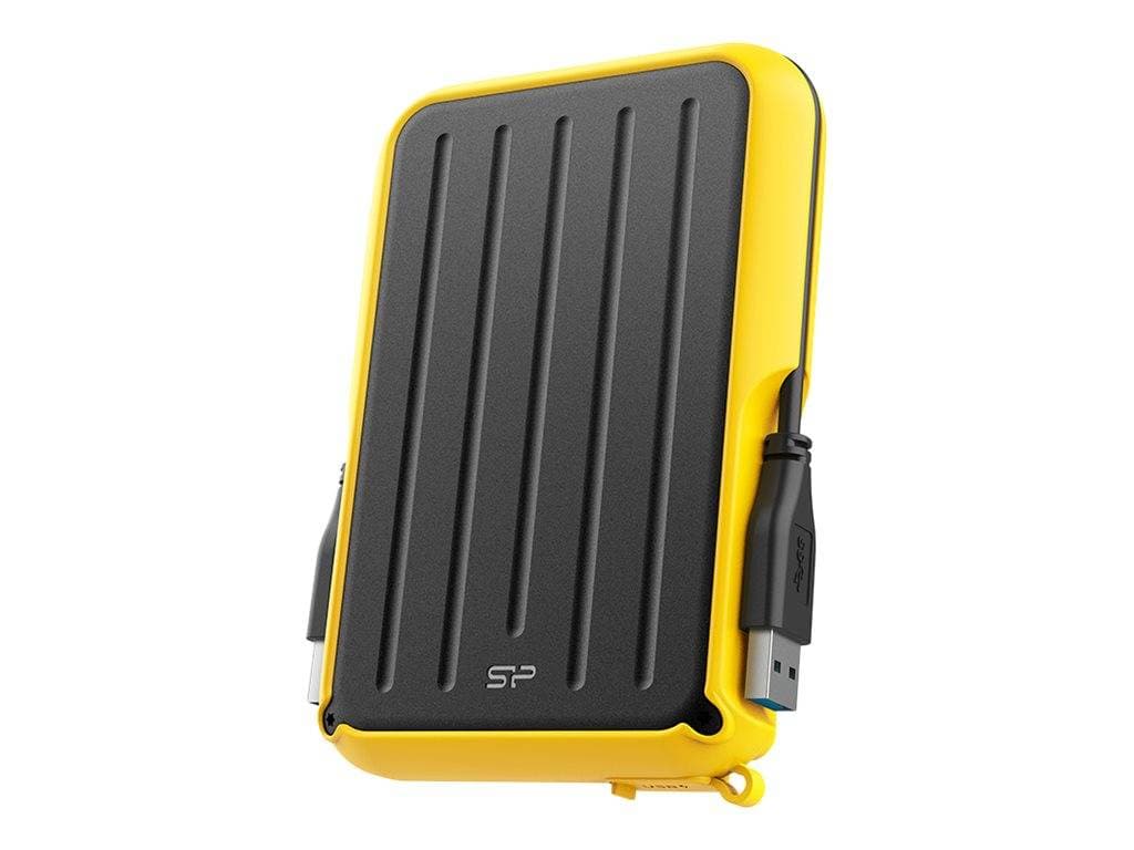 Silicon Power 6.3cm 4tb Usb3.2 A66 Water-Res. Yellow Extern Retail