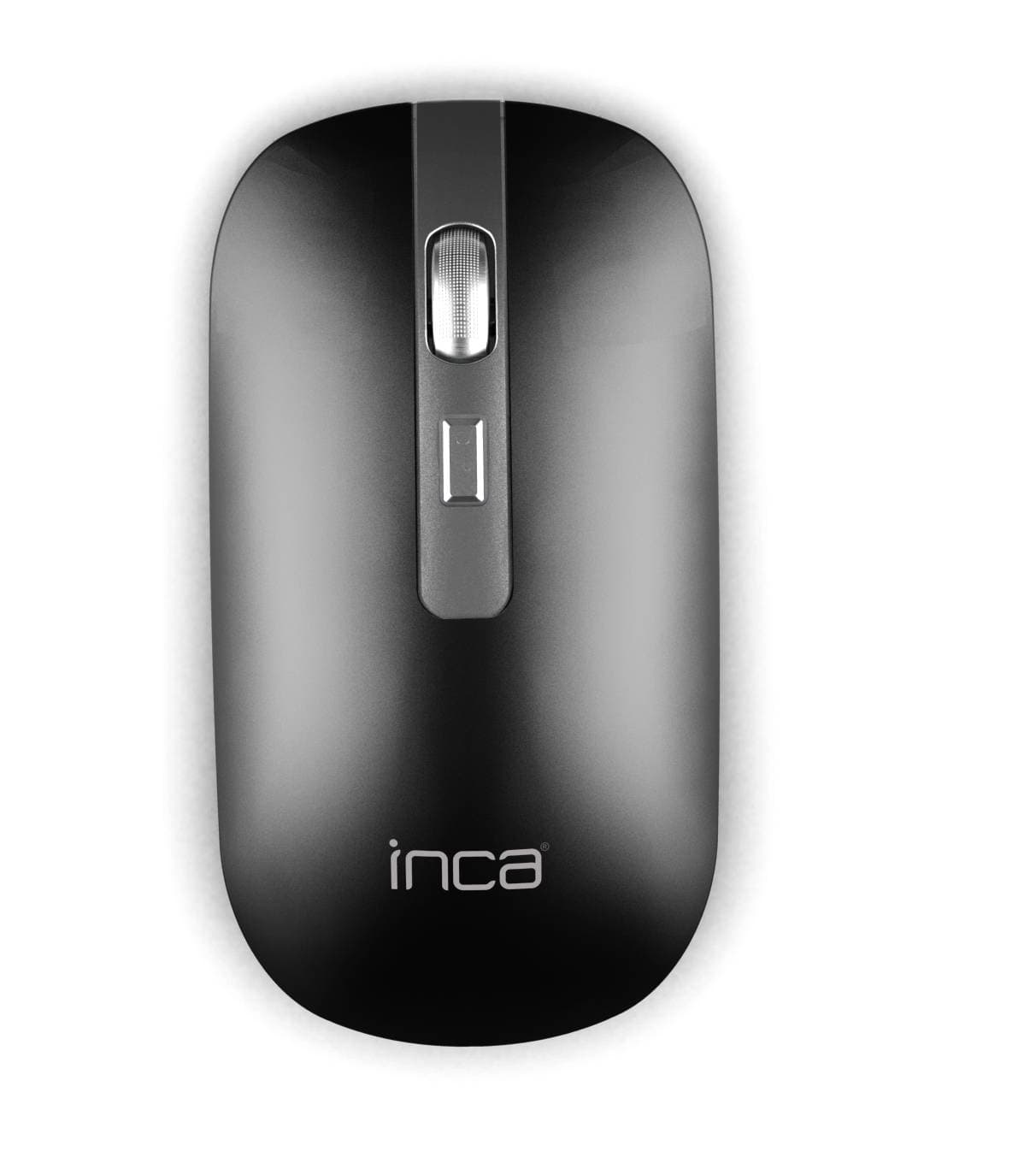 Inca Wrls Maus 1600dpi/4tasten/2.4ghzusb-A/-C/Metallic Sw