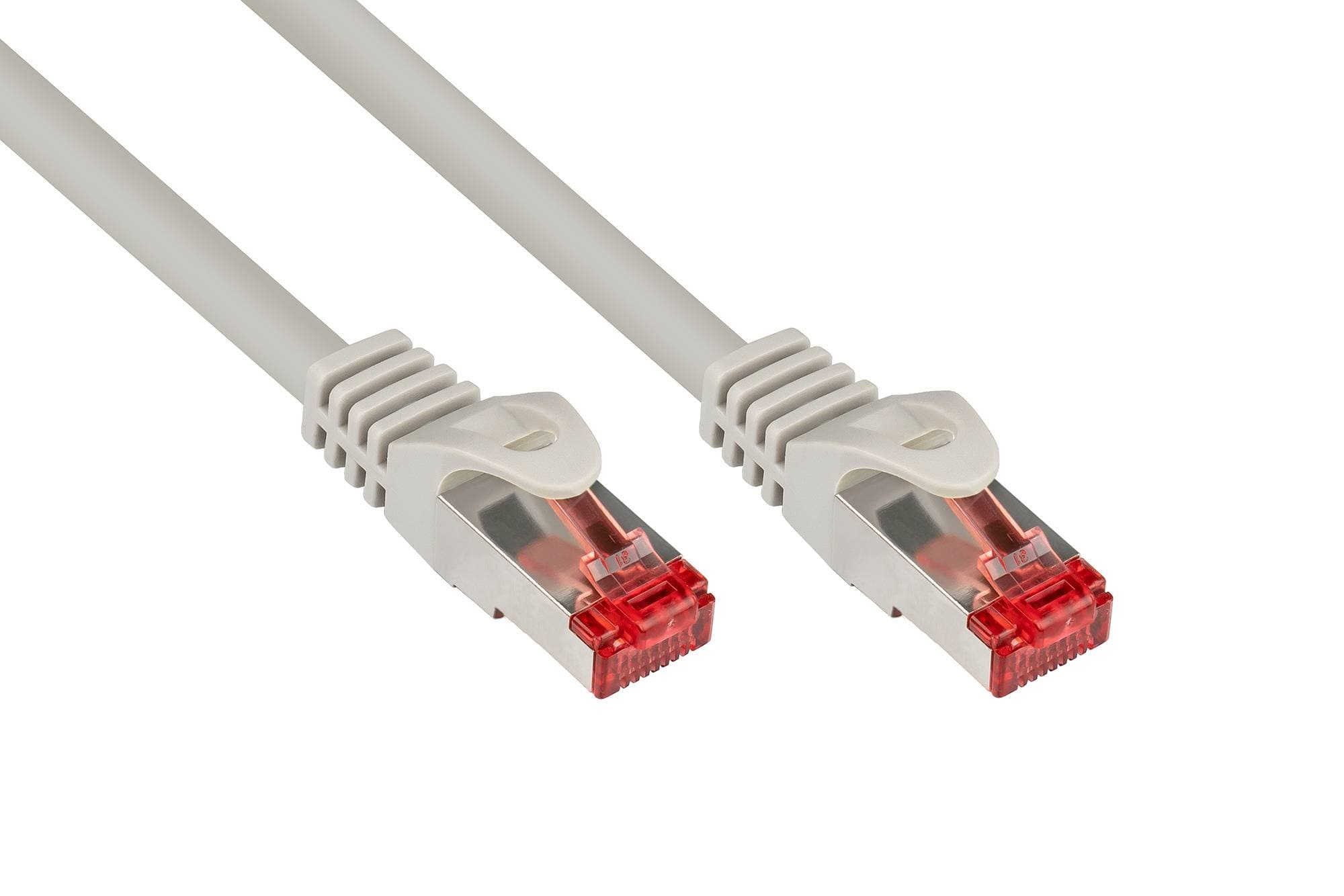 Good Connections Cat.6 Patchkabel S/Ftp Grau 0,5m