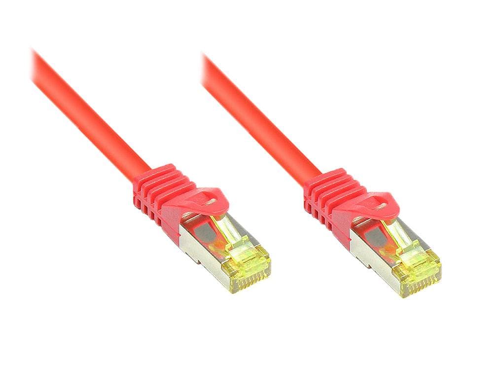 Good Connections Patchkabel M. Cat.7 Rohkabel Rot 1m