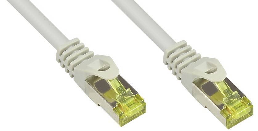 Good Connections Patchkabel M. Cat.7 Rohkabel Grau 15m