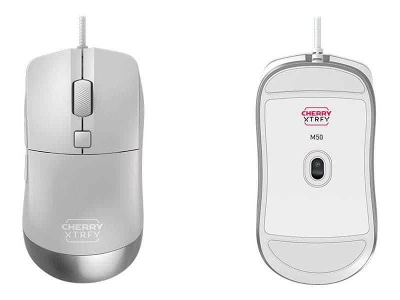 Cherry Xtrfy M50 Maus Wired 1.80m Weiß