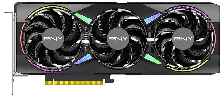 Pny Rtx5070 Ti Argb Oc Triple Fan 16gb Gddr7 3xdp,1xhdmi