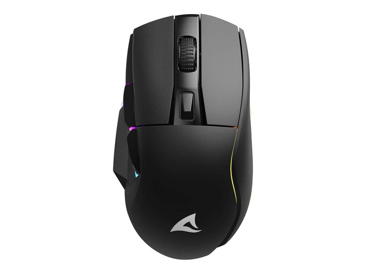 Sharkoon Maus Shark Sgm50w Optisch 6 Tasten 6.400 Dpi Schw