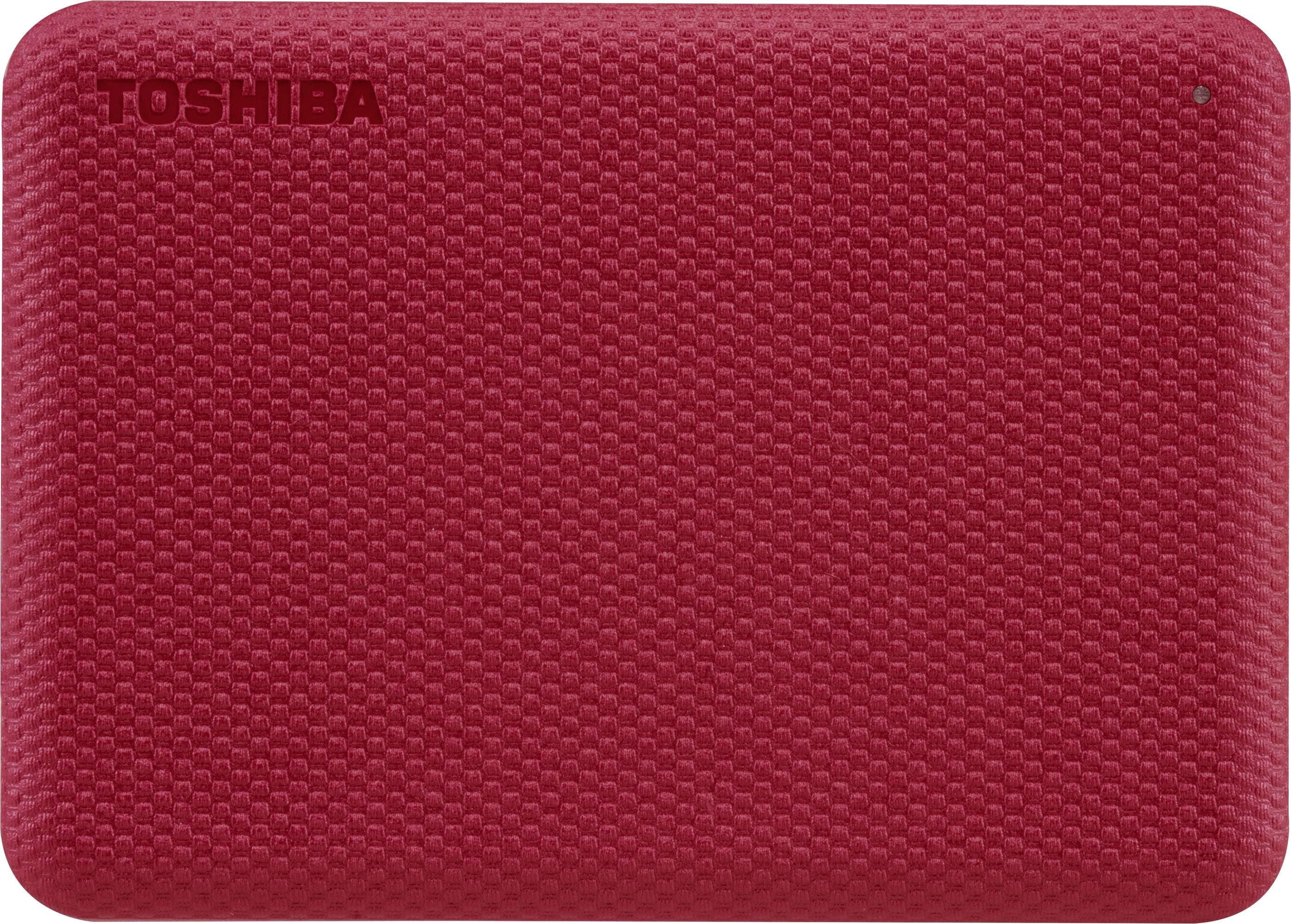 Toshiba 6.3cm 1tb Usb3.2 Canvio Advance Red Extern Retail