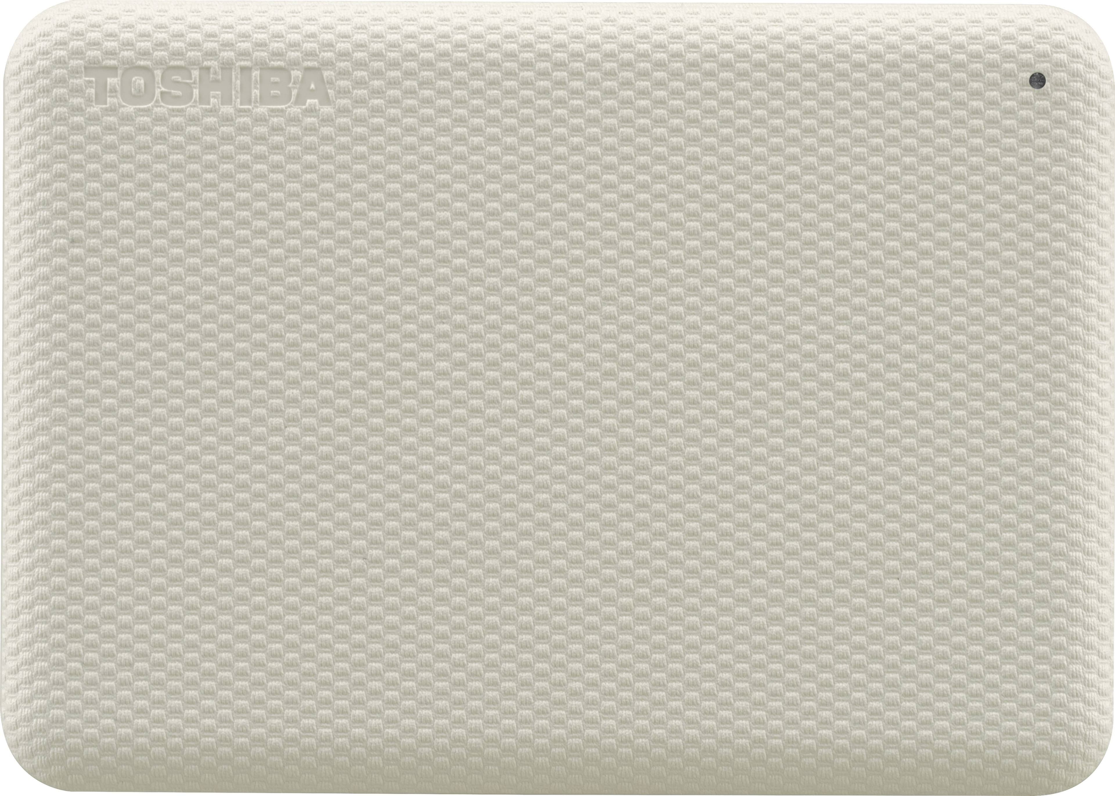 Toshiba 6.3cm 4tb Usb3.2 Canvio Advance White Extern Retail