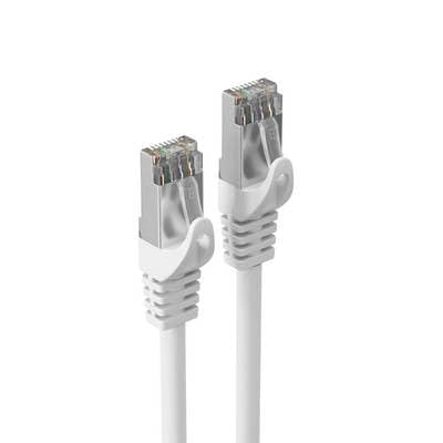 Shiverpeaks Rj45 Patchkabel S/Ftp, Cat7 Lszh Weiß 50cm
