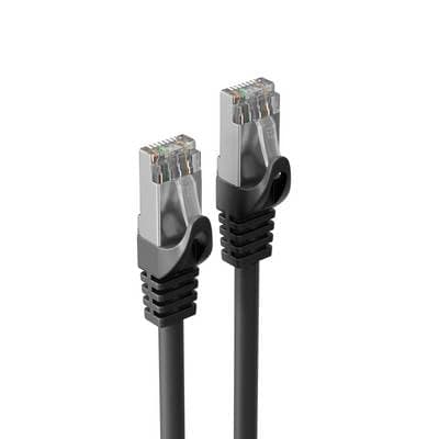 Shiverpeaks Rj45 Patchkabel S/Ftp, Cat7 Lszh 10m Schwarz