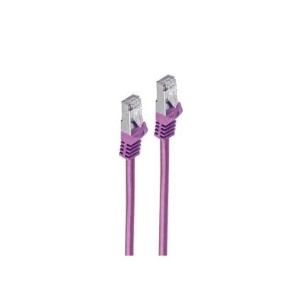 Shiverpeaks Rj45 Patchkabel S/Ftp, Cat7 Lszh 20m Violett